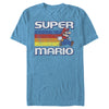 Unisex Nintendo Super Mario Rainbow Stripes T-Shirt