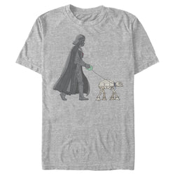 Product Image for Unisex Star Wars Darth Vader AT-AT Walking the Dog T-Shirt